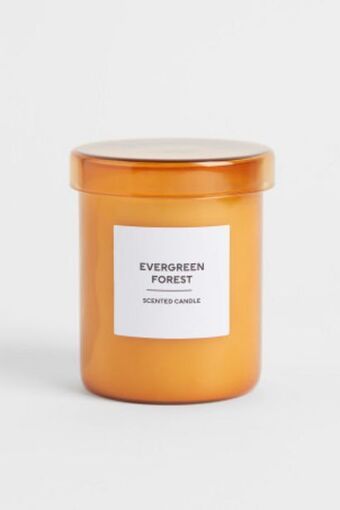 H&M Scented candle in glass holder offer