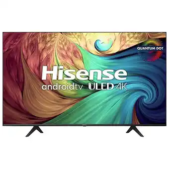 Best Buy Hisense 65" 4k uhd hdr qled android smart tv (65u68g) - 2021 offer