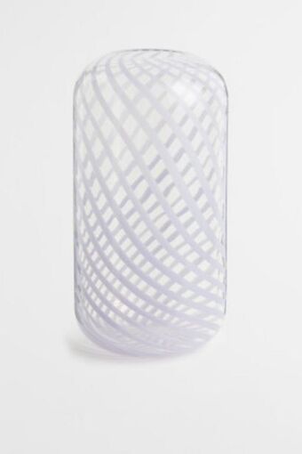 H&M Patterned glass vase offer