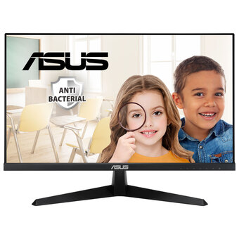 Best Buy ASUS Antibacterial Eye Care Plus 23.8" FHD 75Hz 5ms GTG IPS LED FreeSync Monitor (VY249HE) offer