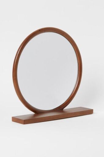 H&M Round mirror with shelf offer