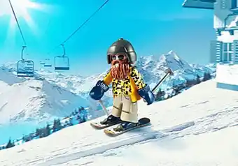 Playmobil 9284 skieur avec snowblades offer