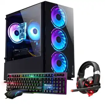 Best Buy Hajaan breeze gaming desktop tower pc - intel core i3-10100f processor 3.6ghz, 16gb ddr4 ram, 1tb ssd, nvidia geforce gt 1030 offer