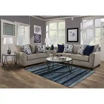 Aaron's 2 - piece eden sofa & loveseat offer