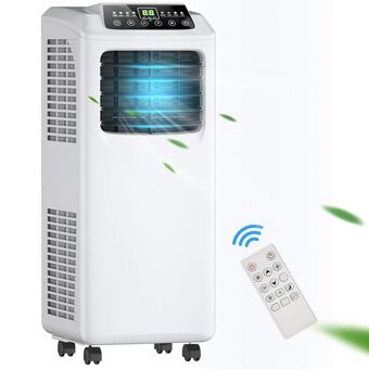 Best Buy Costway 8,000 btu portable air conditioner & dehumidifier function remote w/ window kit offer