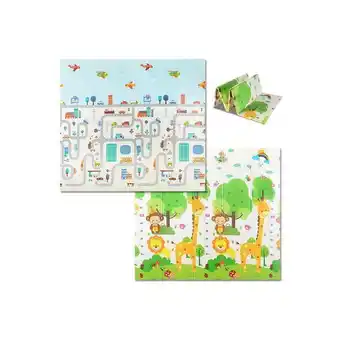 Best Buy Double-sided play mat, folding mat baby crawling mat kids playmat waterproof non toxic for babies offer