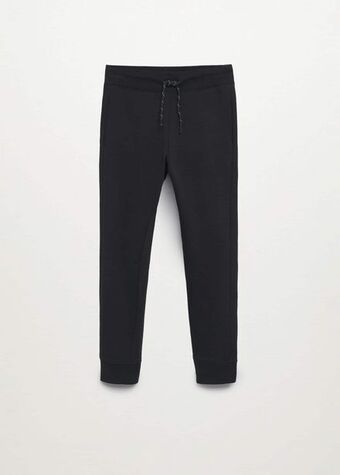 Mango Cotton jogger-style trousers offer