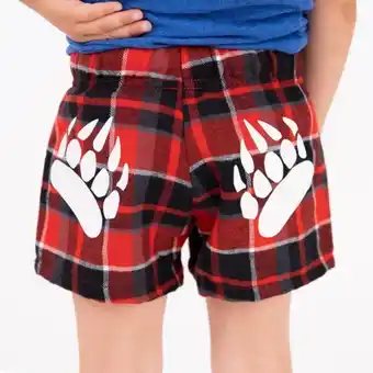 Muskoka Bear Wear Youth flannel boxers offer