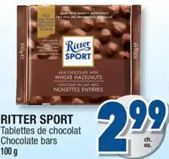 Jean Coutu Ritter Sport 100g offer
