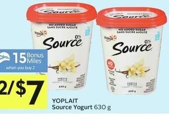 IGA Yoplait Source Yogurt 630g offer