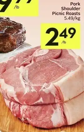 IGA Pork Shoulder Picnic Roasts 5.49kg offer