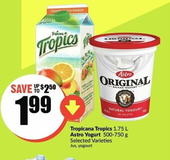 FreshCo Tropicana Tropics offer