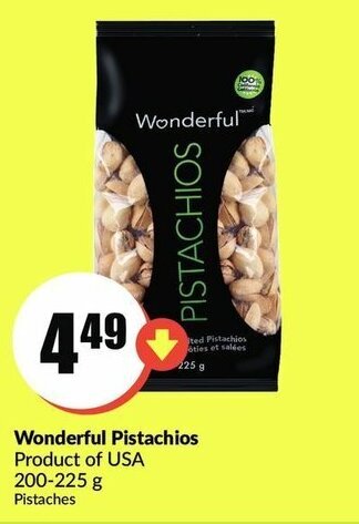FreshCo Wonderful Pistachios offer