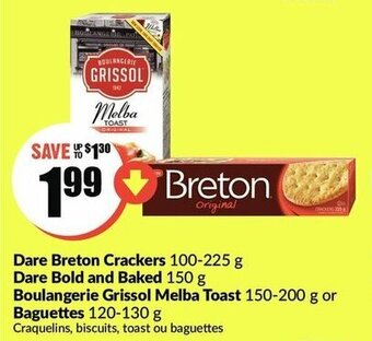 FreshCo Dare Breton Crackers offer