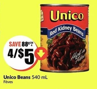 FreshCo Unico Beans offer