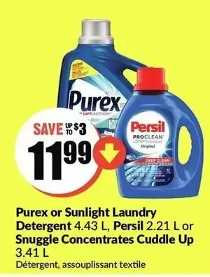 FreshCo Purex or Sunlight Laundry Detergent offer