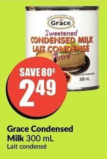 FreshCo Grace Condensed Milk offer