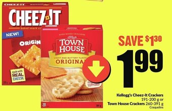 FreshCo Kellogg's Cheez-It Crackers offer