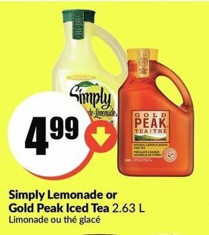 FreshCo Simply Lemonade offer
