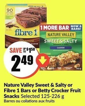 FreshCo Nature Valley Sweet & Salty offer