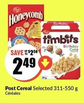 FreshCo Post Cereal offer