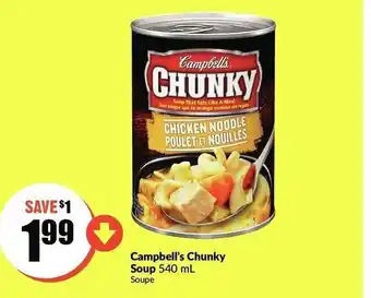 FreshCo Champbell's Chunky Soup offer