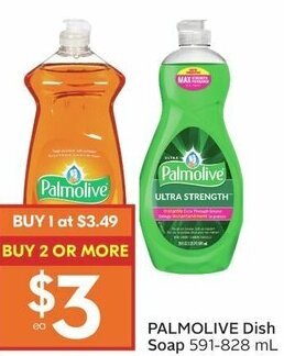 IGA Palmolive Dish Soap 591-828ml offer