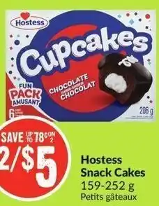 FreshCo Hostess Snack Cakes 159-252g offer