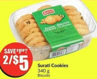 FreshCo Surati Cookies 340g offer