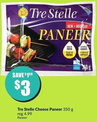 FreshCo Tre Stelle Cheese Paneer 350g offer