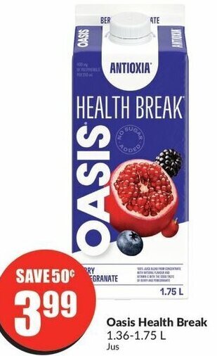 FreshCo Oasis Health Break 1.36-1.75L offer