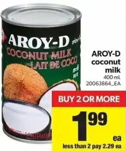 Real Canadian Superstore Aroy-D Coconut Milk 400ml offer