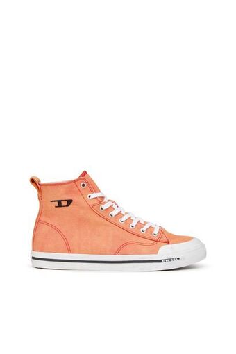 Diesel High-top sneakers in treated denim offer