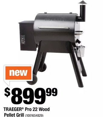 Home Depot Traeger Pro 22 Wood Pellet Grill offer