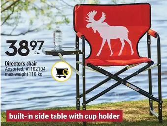 Giant Tiger Director's Chair offer