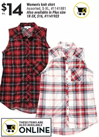 Giant Tiger Women's Knit Shirt offer