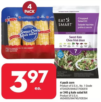 Giant Tiger 4 Pack Corn offer