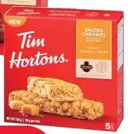Giant Tiger Tim Hortons Granola Bars offer