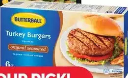 Giant Tiger Butterball Turkey Burgers offer