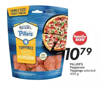 Sobeys Piller's Pepperoni Toppings offer