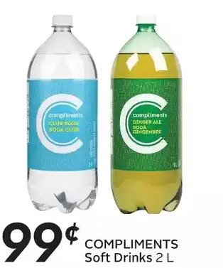 Sobeys Compliments Soft Drinks offer