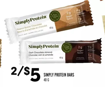 Sobeys Simply Protein Bars offer