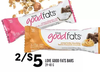 Sobeys Love Good Fats Bars offer