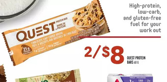 Sobeys Quest Protein Bars offer