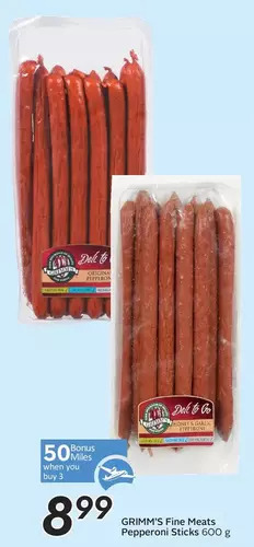 Sobeys Grimm's Fine Meats Pepperoni Sticks offer