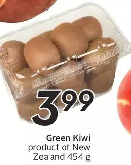 Sobeys Green Kiwi offer
