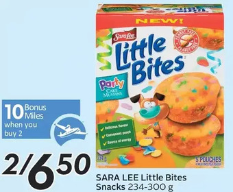 Sobeys Sara Lee Little Bites Snacks offer