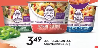 Sobeys Just Crack an Egg Scramble Kit offer