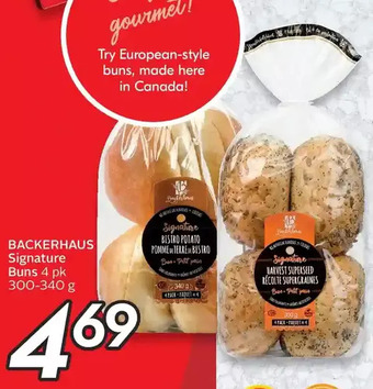 Sobeys Backerhaus Signature Buns offer