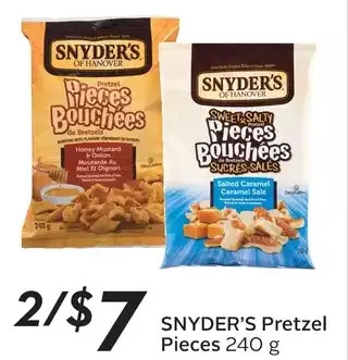 Sobeys Snyder's Pretzel Pieces offer